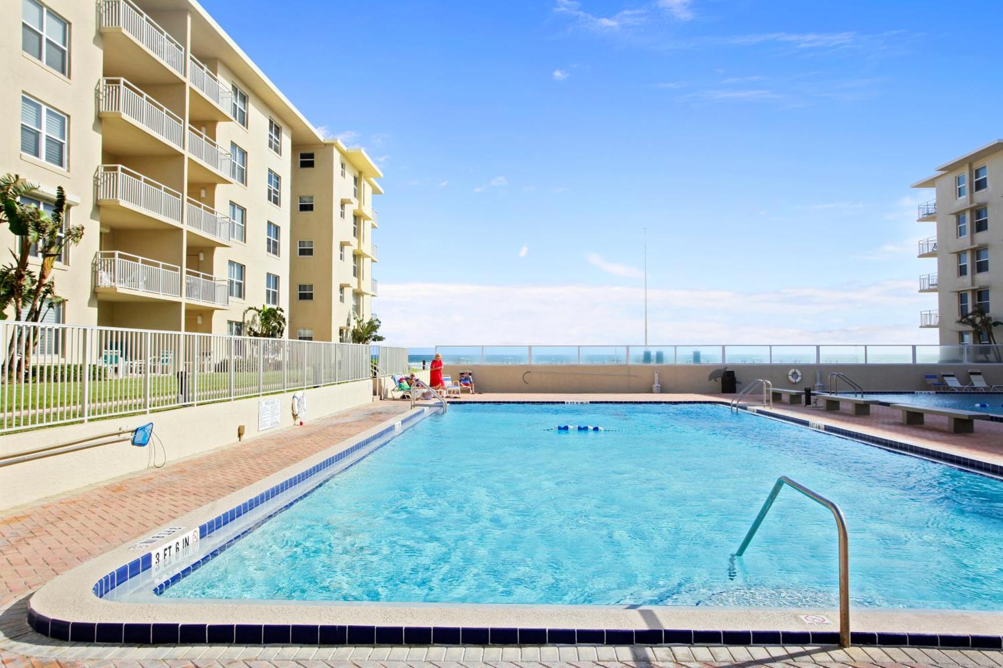 Fabulous Ocean And Pool Views From Balcony & Located On No-Drive Beach นิวสเมอร์นาบีช ภายนอก รูปภาพ